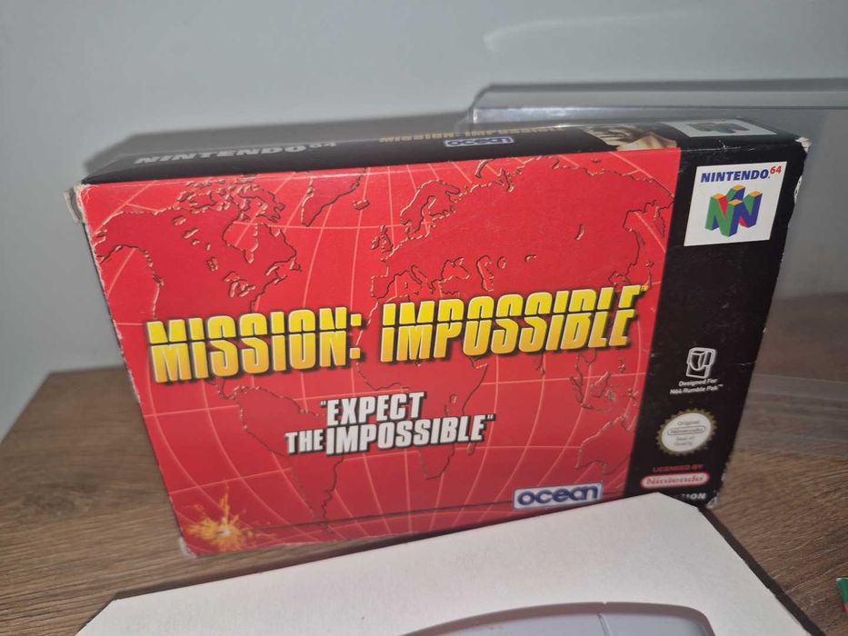 Gra Mission Impossible - NINTENDO 64 N64 - BDB- stan CIB Komplet +Protektor