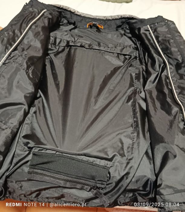 Jaqueta motard usada