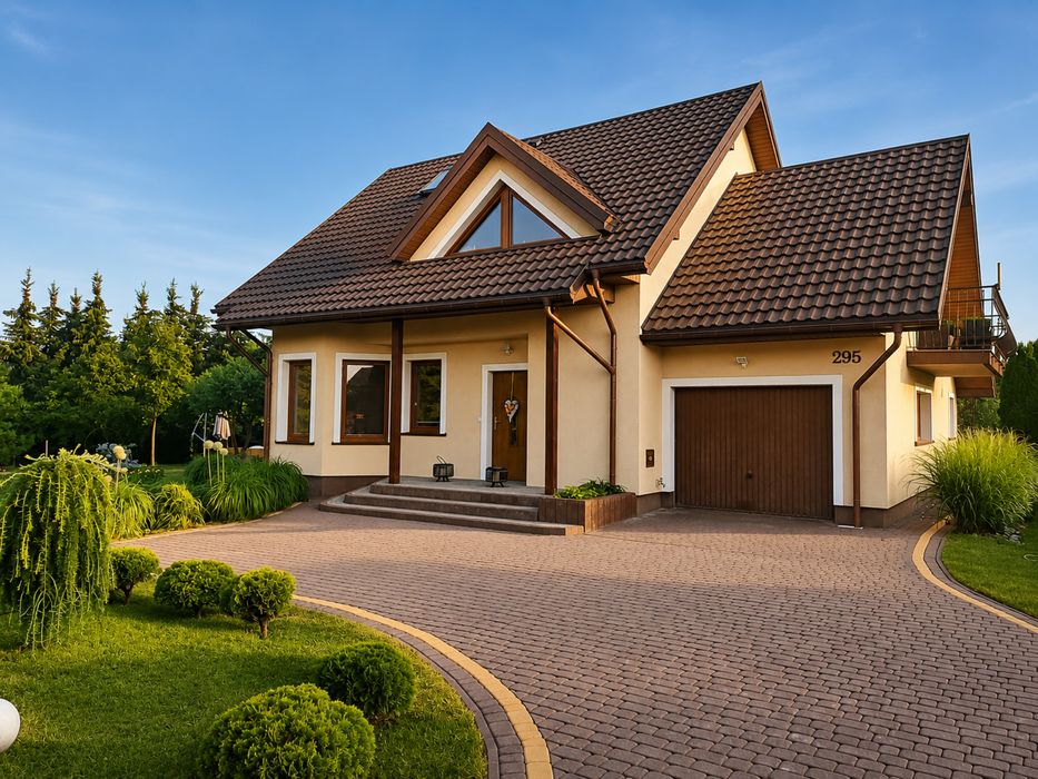 REZERWACJA . Dom z pięknym ogrodem 110m2 | Jarosławiec pod Zamościem | działka 11.5a