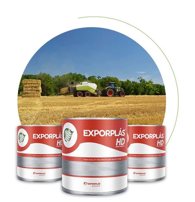 Fio enfardamento agrícola enfardadeira pequena, rolos e gigantes