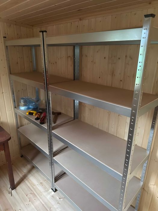 Стелаж 180×90×40 металевий  | посилені моделі, 90×60×30 220×90×40