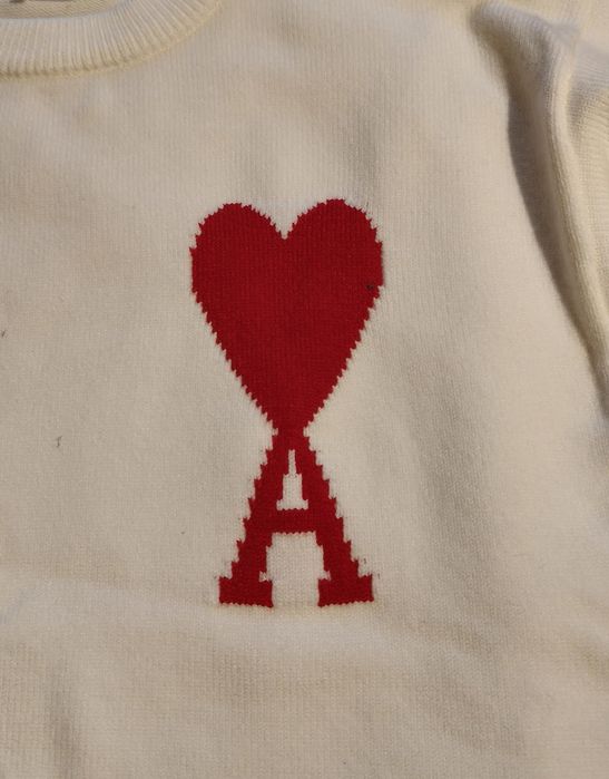 Ami Paris Sweter Biały