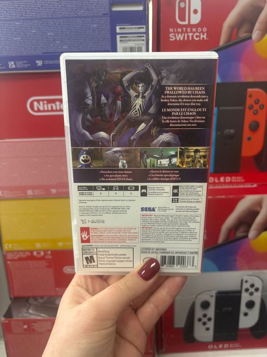 Гра Shin Megami Tensei 3  на nintendo , картридж з грою на нінтендо, ліцензія