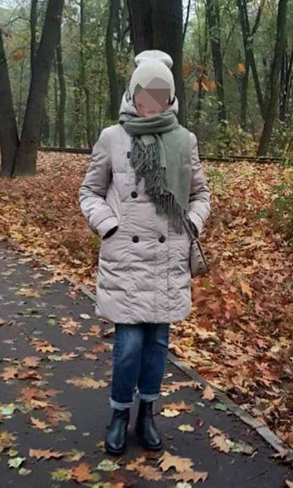 Пальто-пуховик размер S