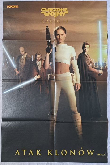 Gwiezdne Wojny plakaty z gazety Popcorn i Bravo unikaty