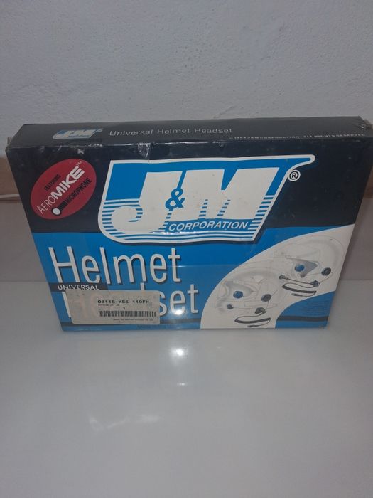 J&M  Universal Helmet Headset HS
Open Face