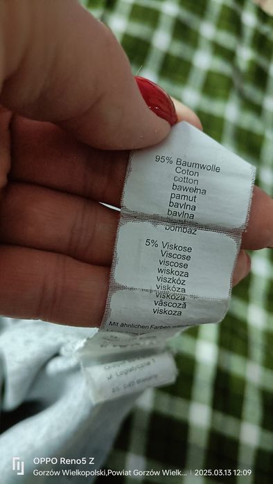 Podkoszulka szara z bawełny. Orsay.