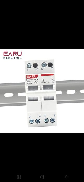 Переключатель резервного питания 40А EARU ELEK