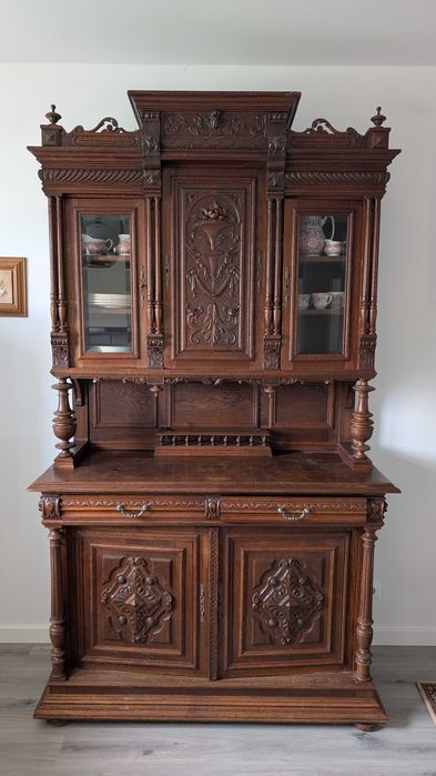 Kredens antyk drewniany