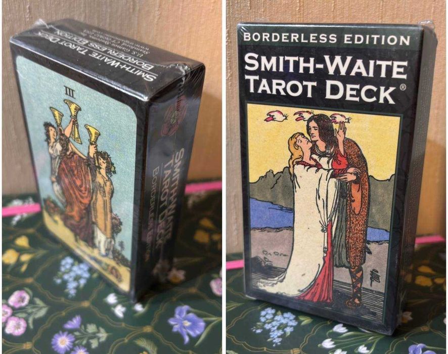 Smith-Waite Tarot Deck Borderless Безрамкове Таро Сміта-Уейта 12см