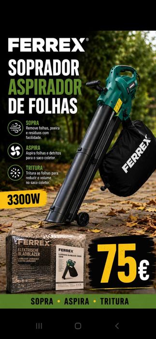 Soprador 3em1. Oportunidade