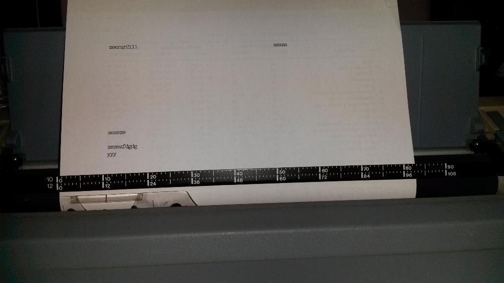 Máquina de Escrever Eléctrica Olivetti ET 56 By Design Ettore Sottsass