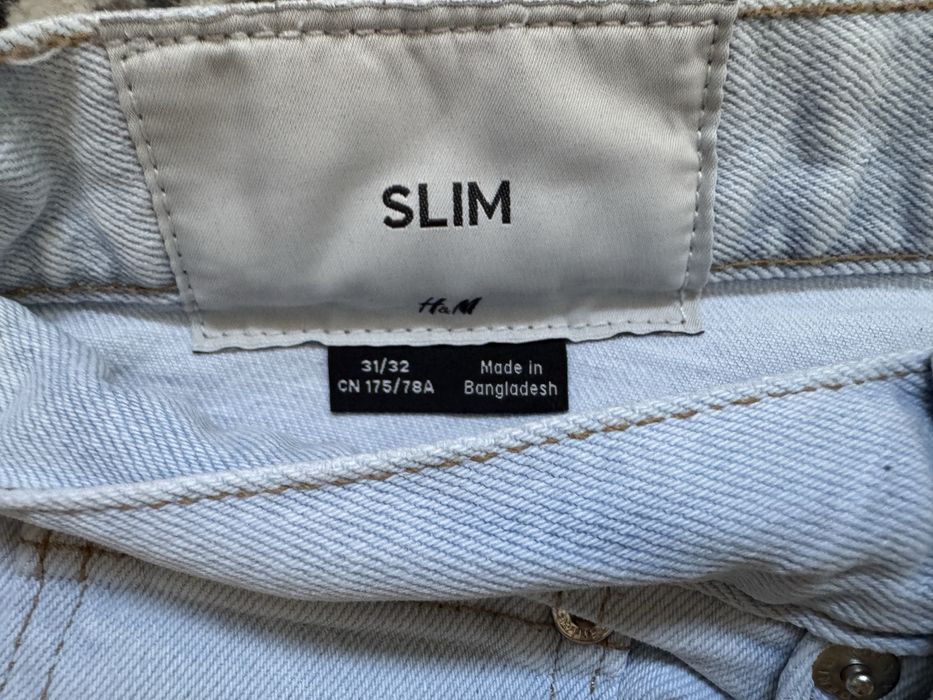 Męskie dżinsy slim