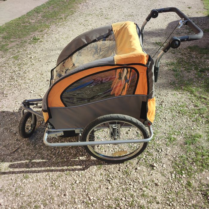Riksza/ przyczepka rowerowa dla dzieci
