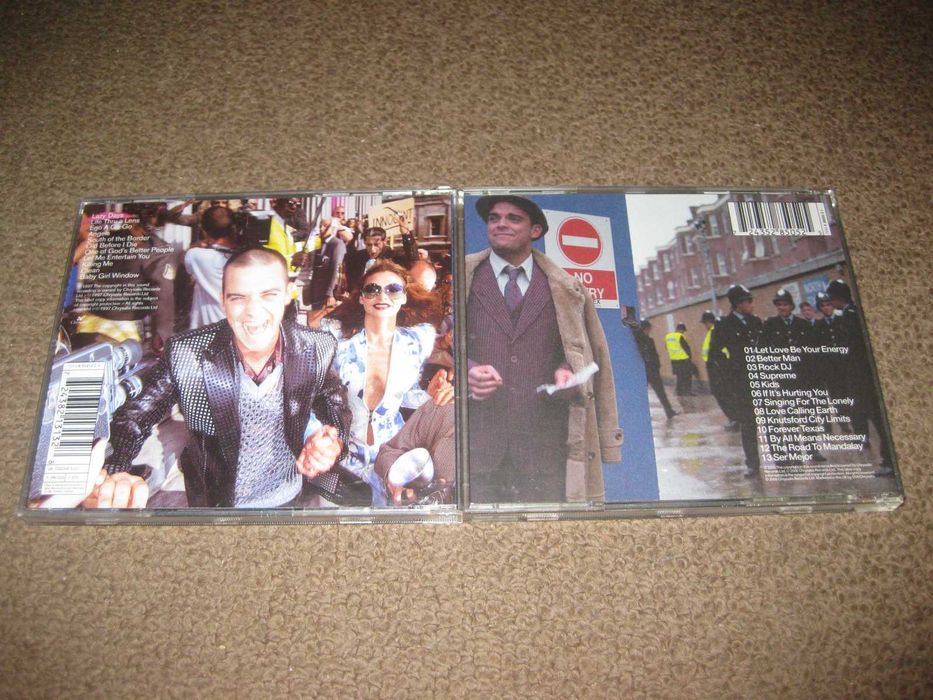 2 CDs do "Robbie Williams" Excelente Estado!