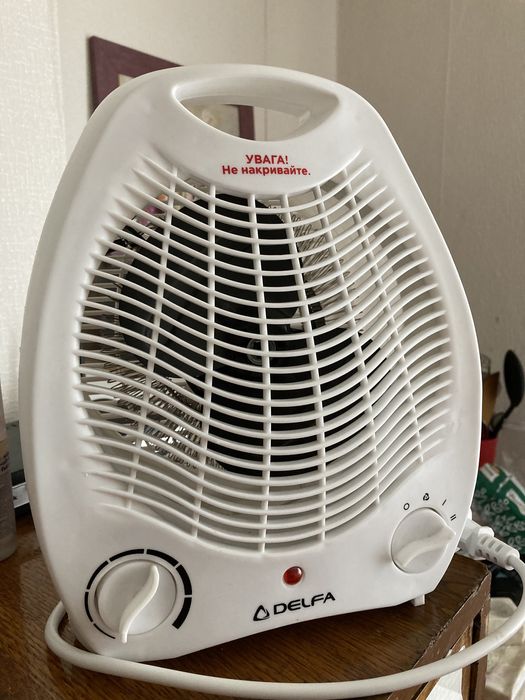Дуйчик тепловентилятор обігрівач Delfa