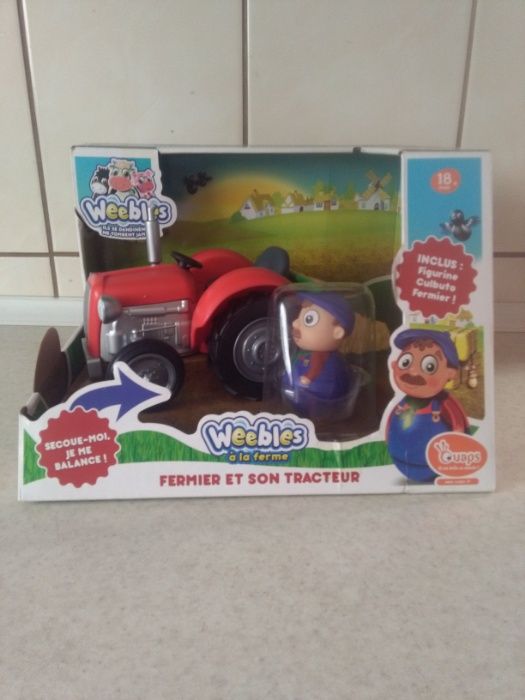 Farmer z traktorem