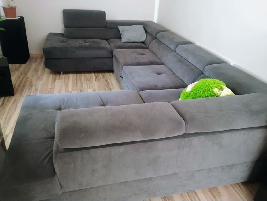 Narożnik z funkcją spania Torezio Bis Sztruks