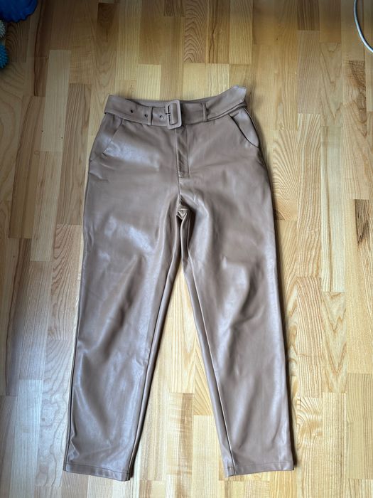 Toxik шкіряні штани із ременем