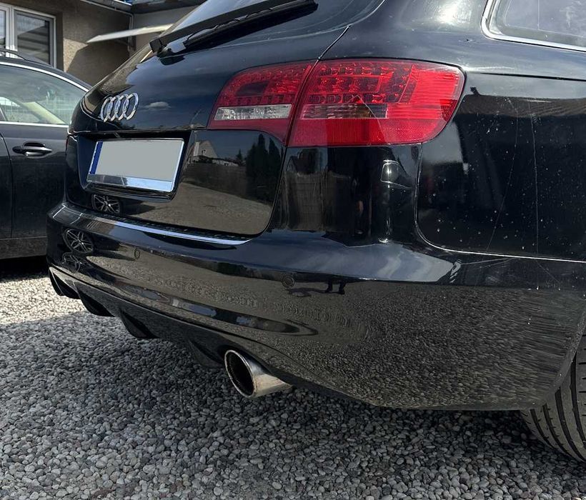 Dyfuzor zderzaka tył Audi A6 C6 2009 -2011 ver 1 TFB TUNING