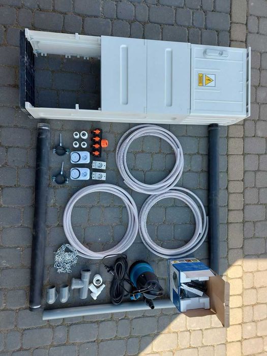 Modernizacja przerobienie szamba na oczyszczalnię