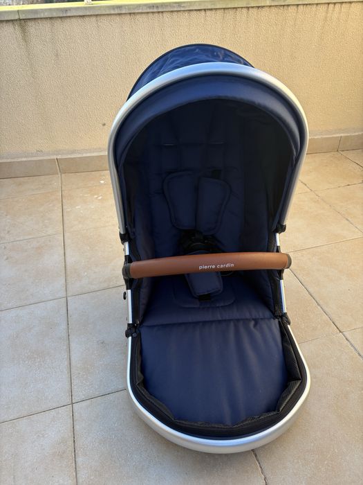 Carrinho de bebé duo Pierre Cardin Oliver azul