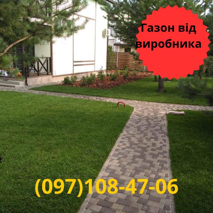 Газон натуральний. Автополив