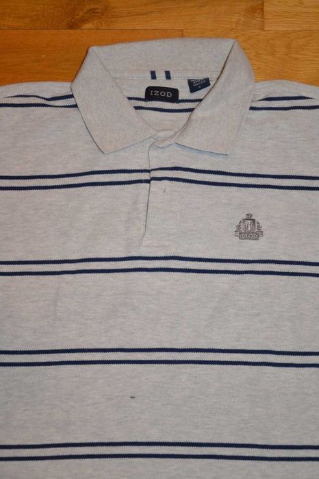 Izod Męska Modna Letnia Koszulka Polo Rozm. L
