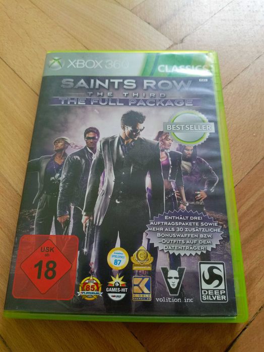 Xbox 360 gra Saints row The third 3 sprawna 2 dyski
