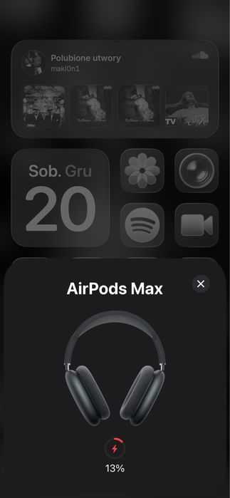 Air pods max malo uzywane