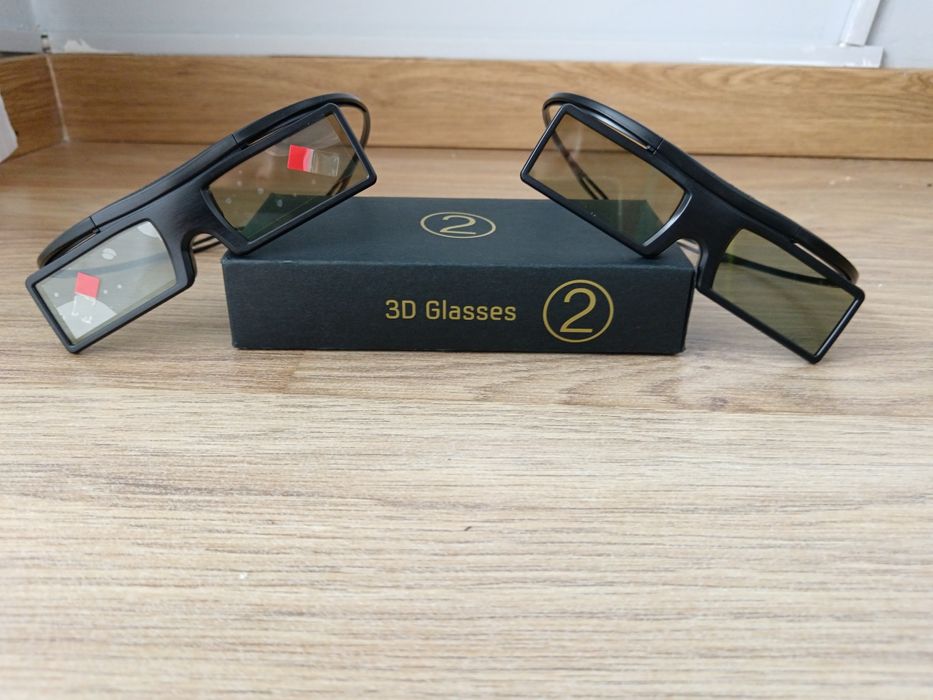 Óculos 3D com LCD a pilhas