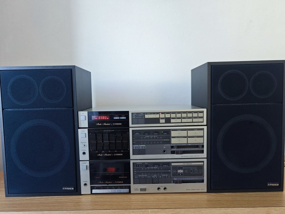 Wieża audio vintage FISHER Studio Standard – tuner, wzmacniacz, equali