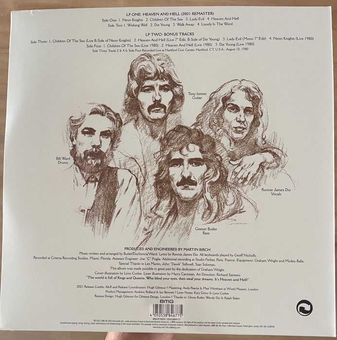 2LP Black Sabbath - Heaven And Hell
