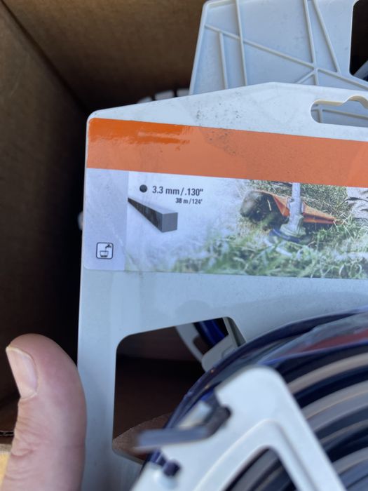 Косильна струна STIHL 3,3 мм 38 м квадратна