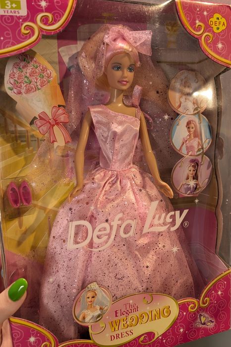 Нова лялька барбі наречена defa lucy