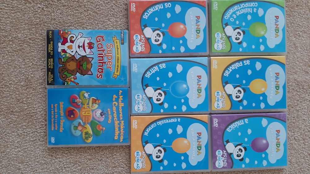 Dvd panda e outros