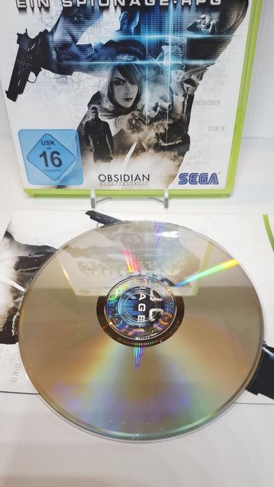 Alpha Protocol Xbox 360 stan bdb