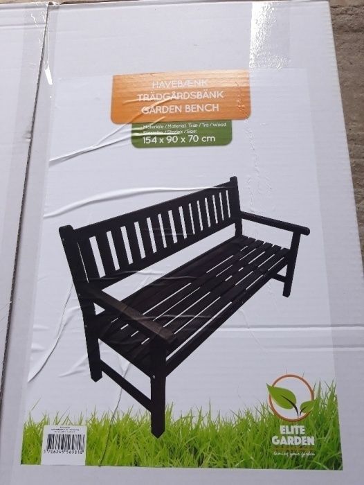 Ławeczka do ogrodu 3 osobowa drewniana ławka biała wenge. Polski produ