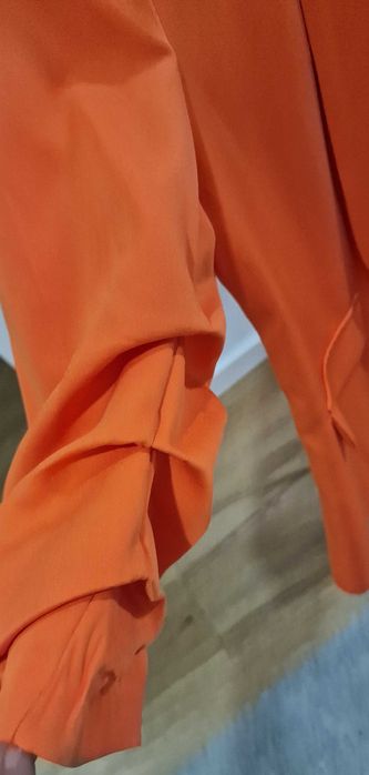 Blazer cor de laranja