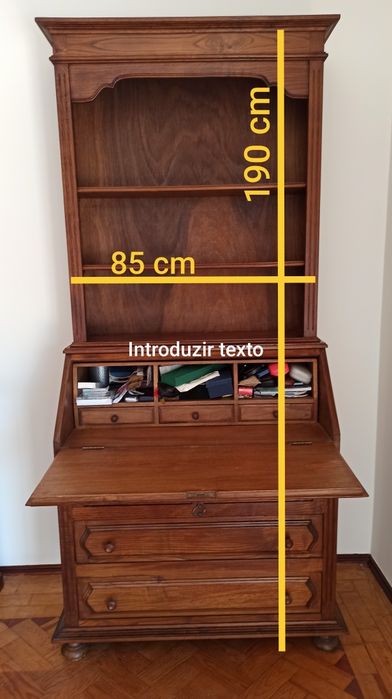 Móvel escrevaninha estante
