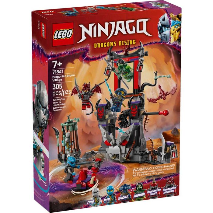 Конструктор LEGO NINJAGO 71841 Село драконячої бурі
