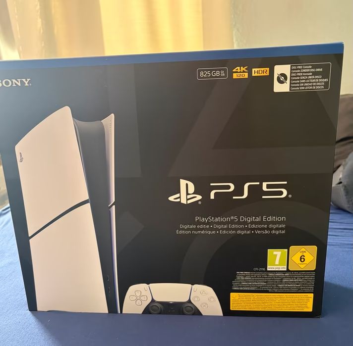 Konsola PlayStation 5 Slim Digital Edition Nowa + Pad