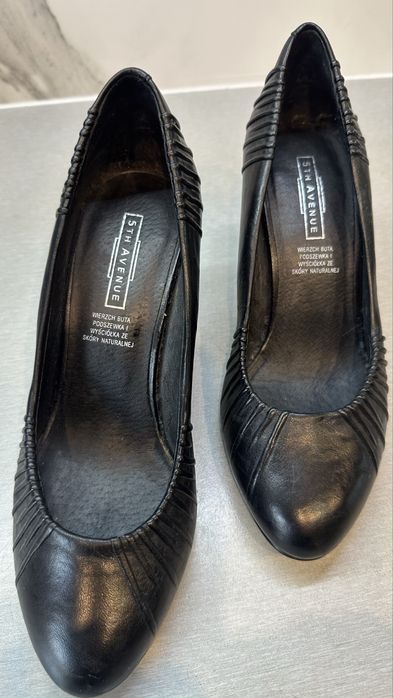 Buty 5TH Avenue czarne rozmiar 36
