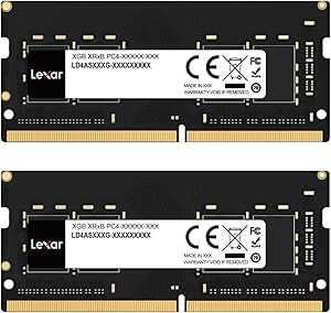 Lexar SODIMM RAM DDR4 32 GB Kit (2 x 16 GB), 3200 MHz