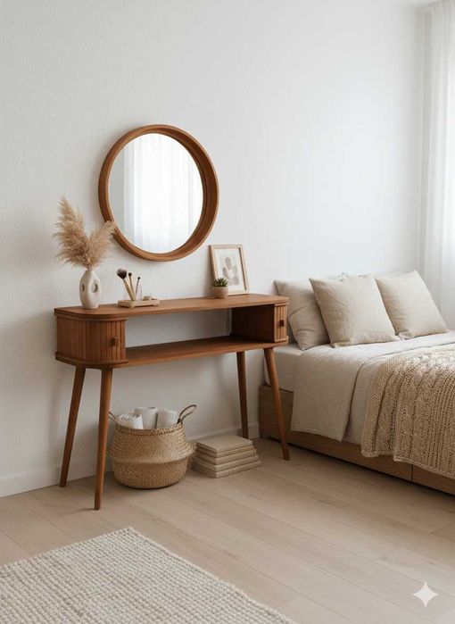 Konsola / szafka/ toaletka- drewniana