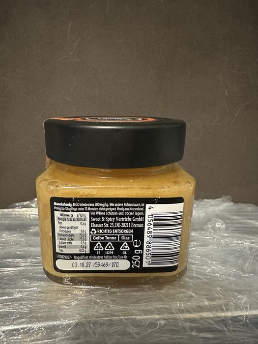 Miod Manuka MGO 500+ mg