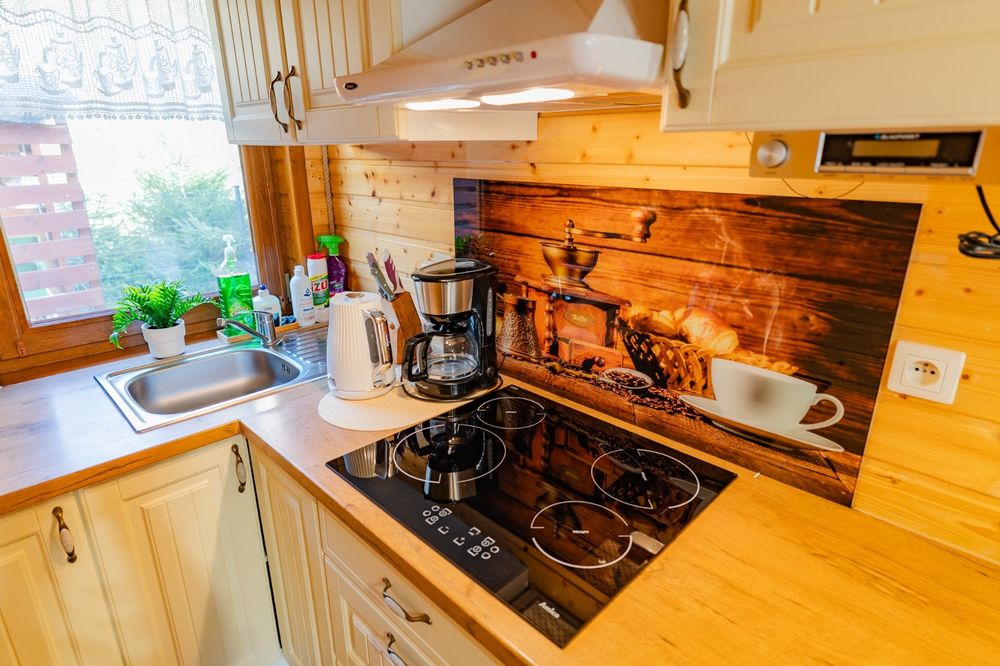 Drewniany domek Daria i Tomek ( 2 domki na 8 osob kazdy )