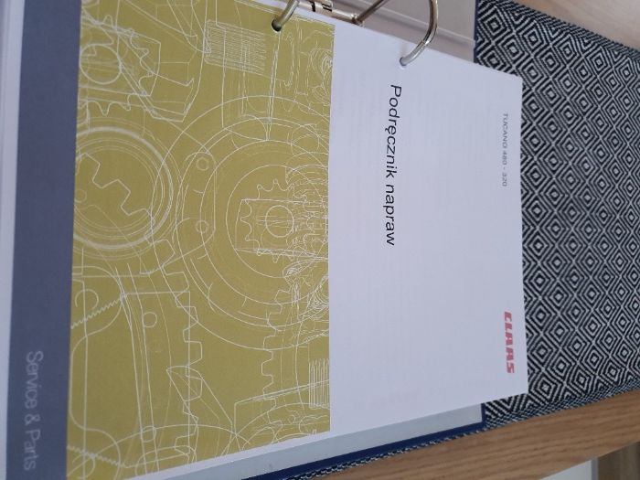 Claas Tucano 480-320 instrukcja napraw po POLSKU!