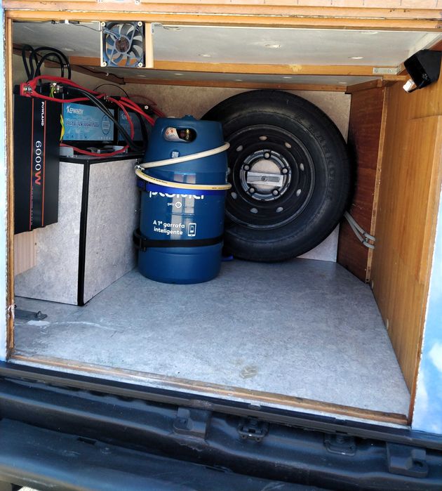 Kit Solar Autocaravana 380W + Lítio 330Ah — Instalação Incluída