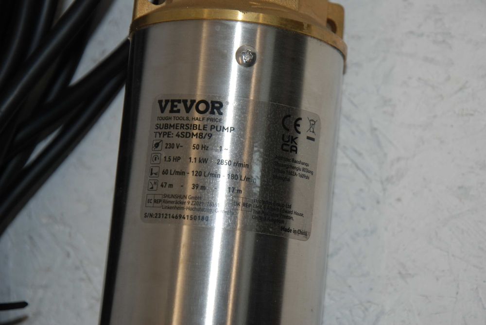 Pompa głębinowa  4" 1100W